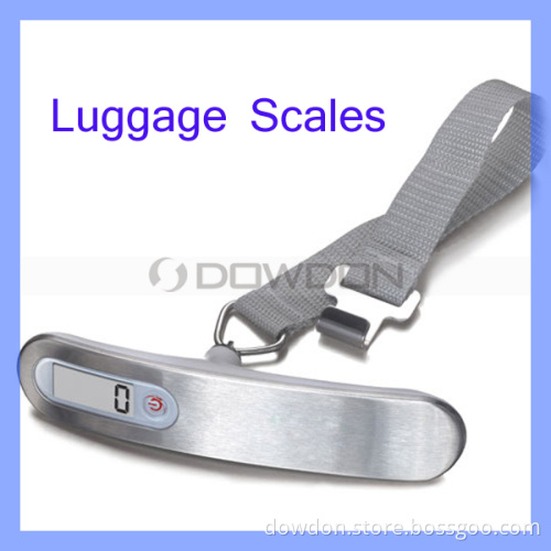 40kg 80lbs White/Black Digital Stainless Steel Weighing Scale Baggage Luggage Scales